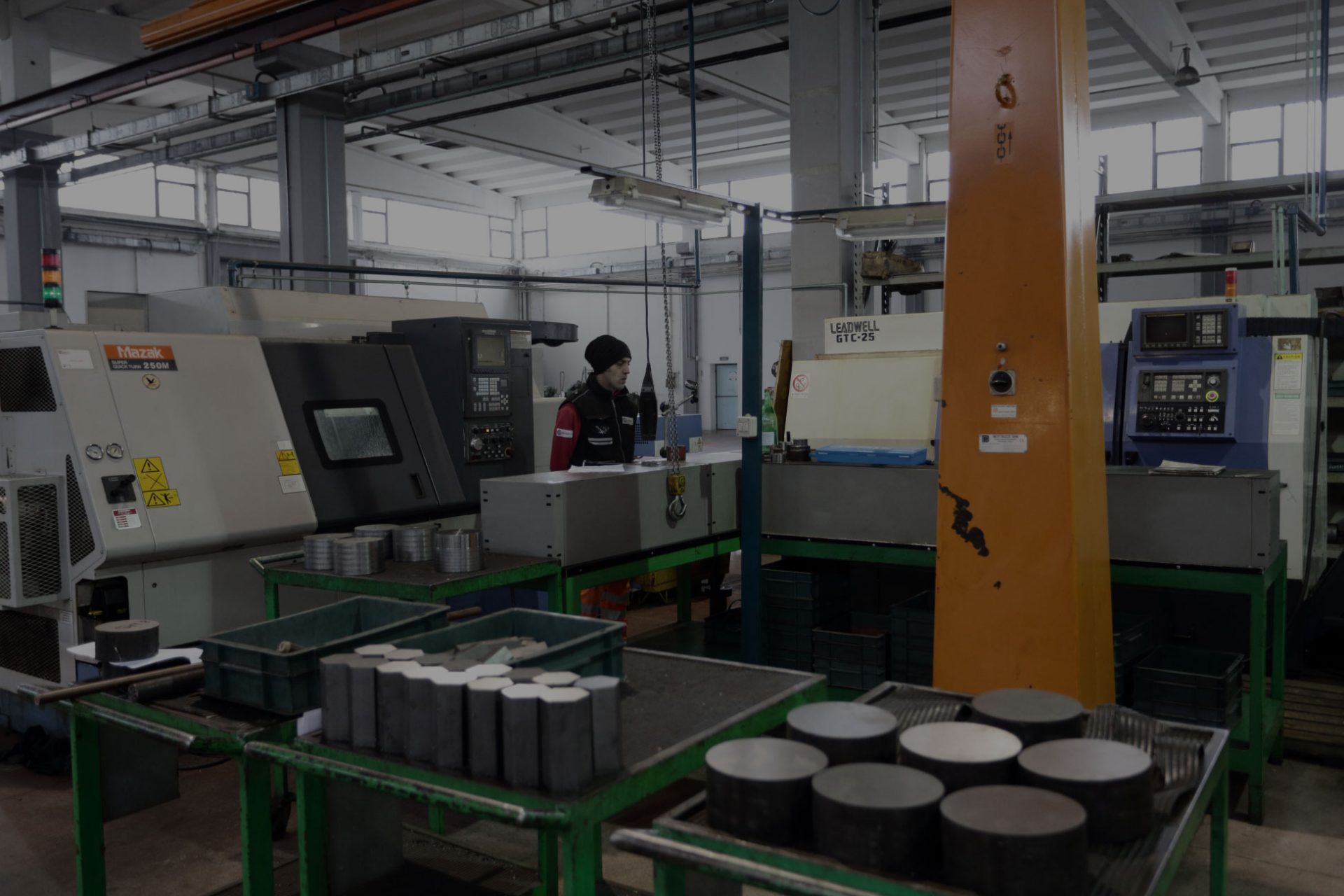 Utilizzo centro di fresatura