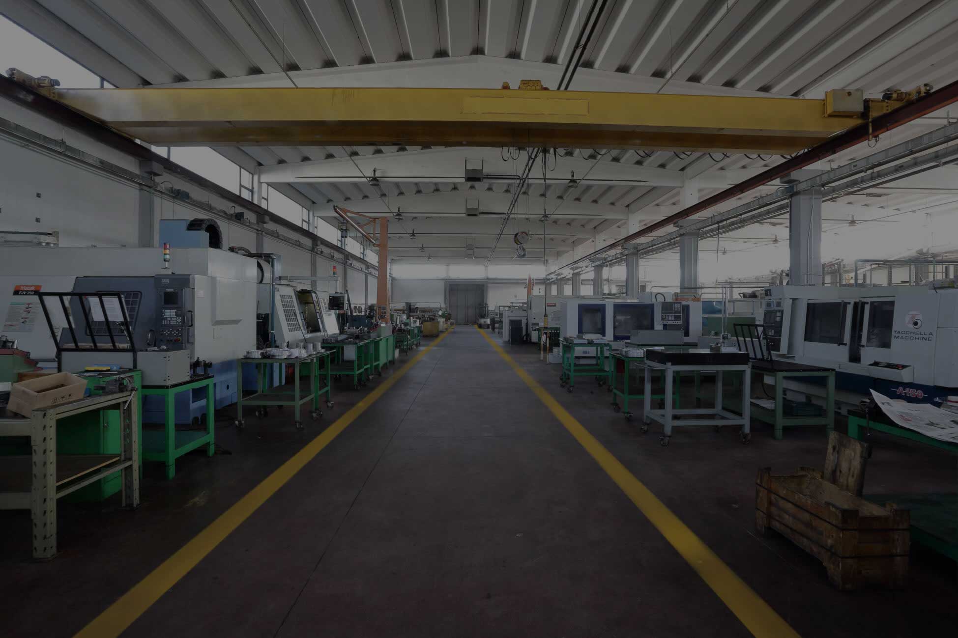 Vista del parco macchine